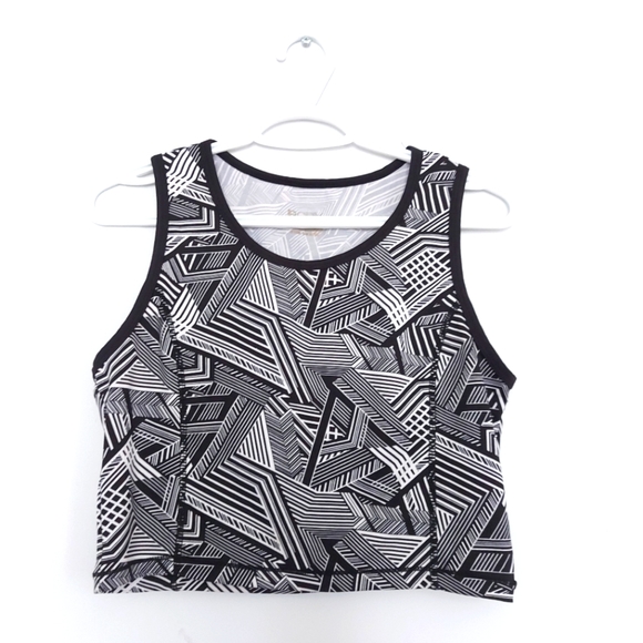 Gym crop top | Graphic print | Sleeveless | Sports - Picture 1 of 2